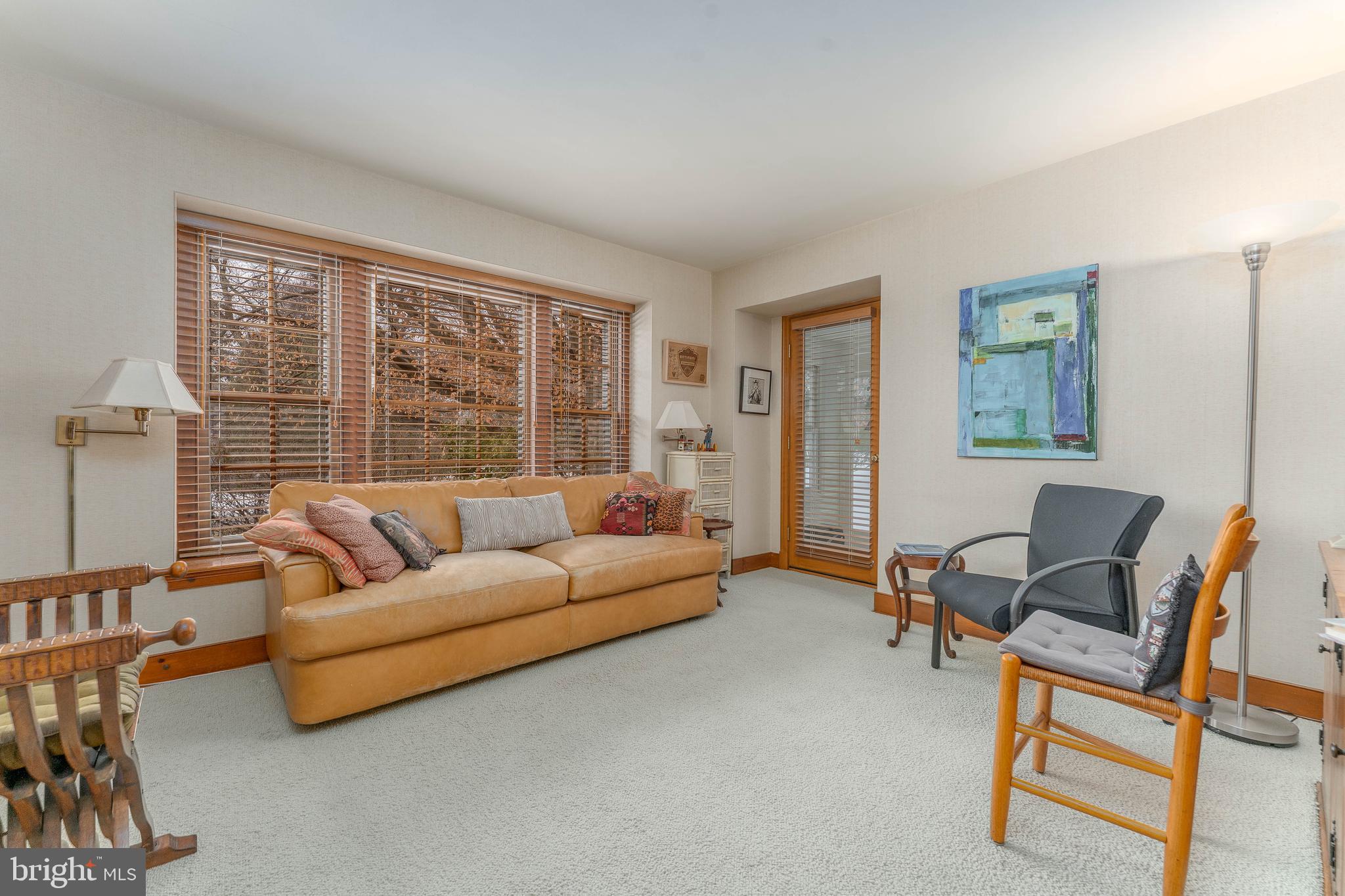 249 Bell Road Wynnewood, PA 19096 - Photo 29 of 76 a living room with furniture and a large window