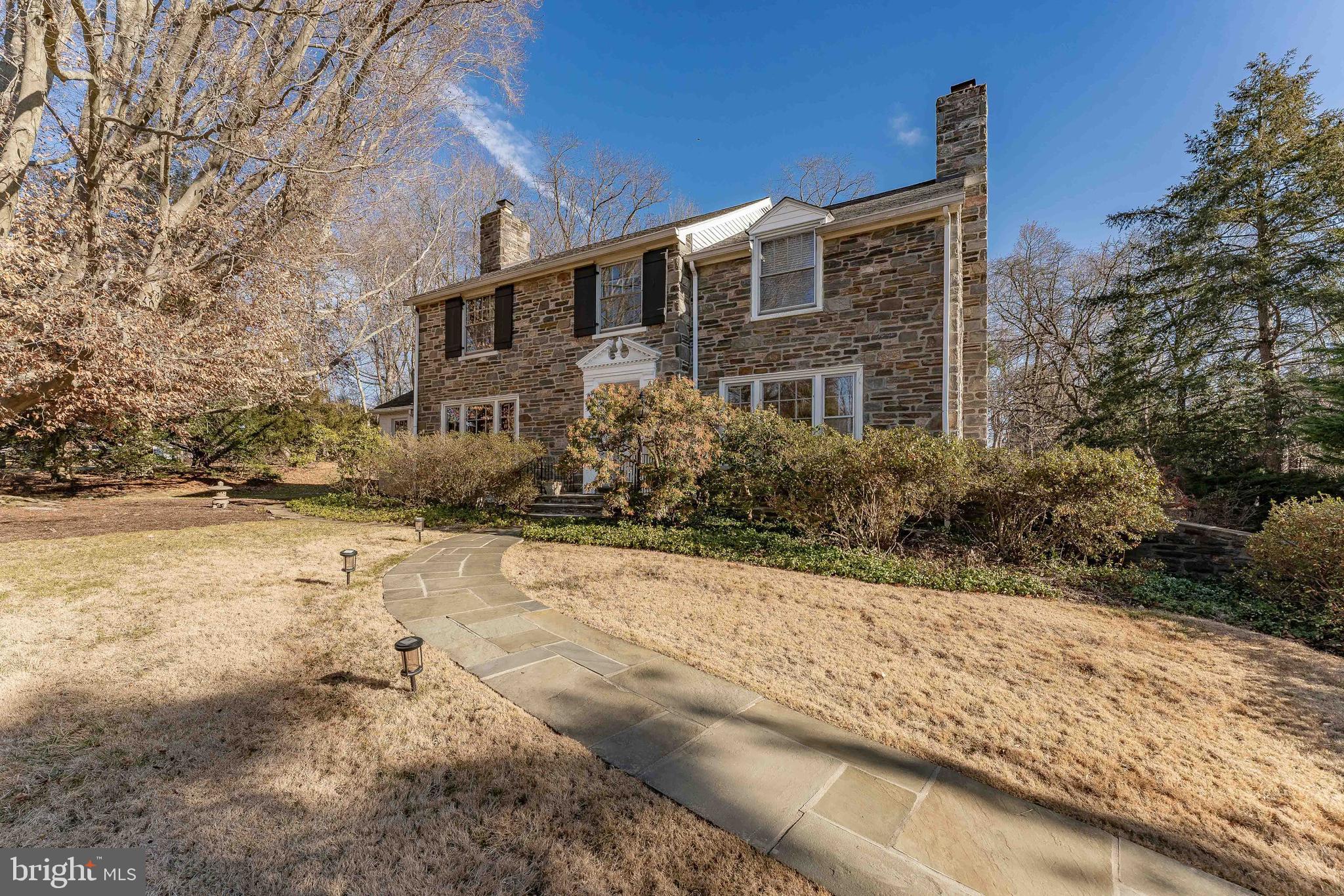 249 Bell Road Wynnewood, PA 19096 - Photo 4 of 76 a front view of house with yard