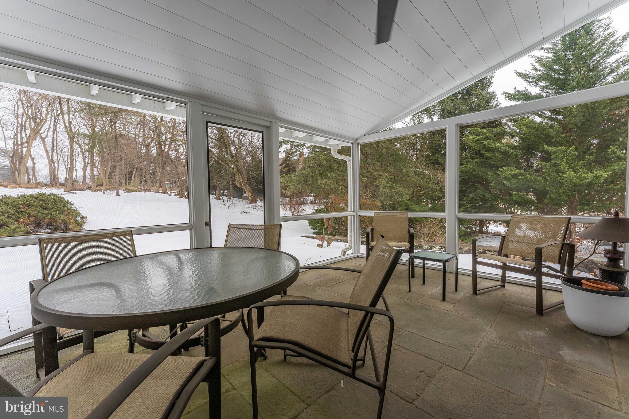 249 Bell Road Wynnewood, PA 19096 - Photo 56 of 76 a view of a dining room with furniture and window
