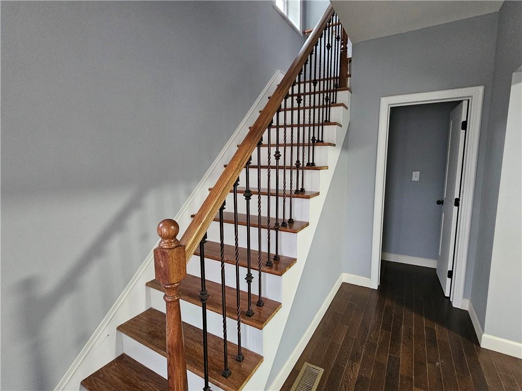 516 Jackson Street Rochester, PA 15074 - Photo 21 of 30 a view of entryway with wooden floor