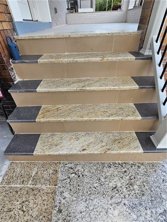 516 Jackson Street Rochester, PA 15074 - Photo 7 of 30 a view of staircase with white walls