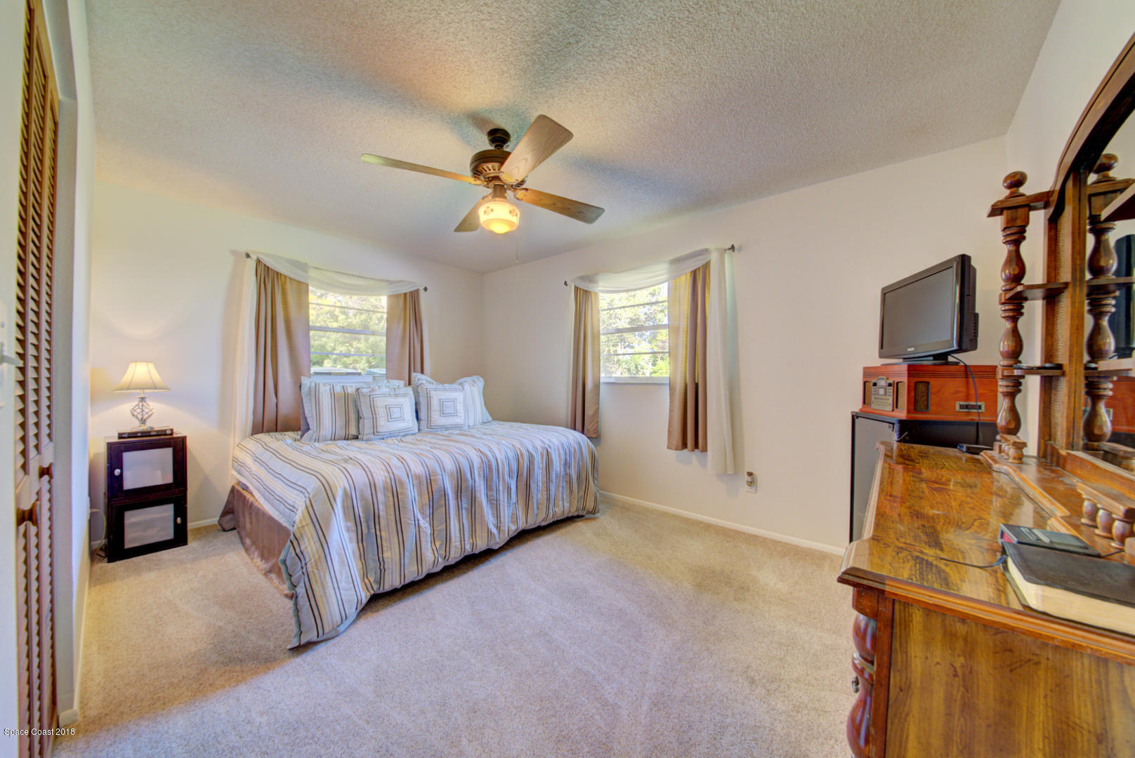 1030 Sunswept Road Northeast Palm Bay, FL 32905 - Photo 22 of 39 bedroom 3 view from door