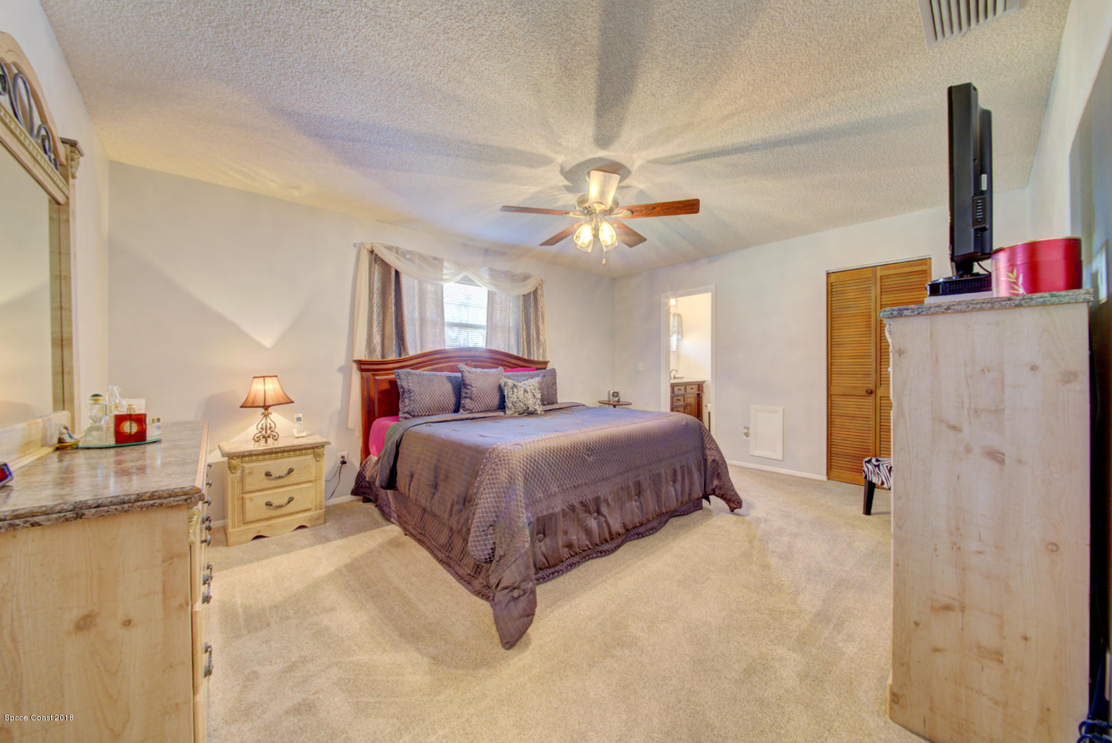 1030 Sunswept Road Northeast Palm Bay, FL 32905 - Photo 30 of 39 master bedroom view from door