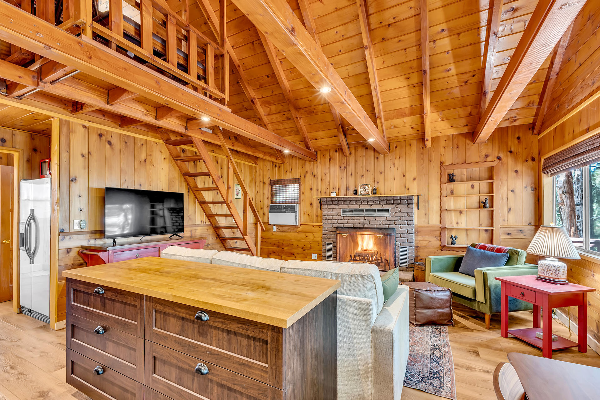 52646 Chickadee Lane Idyllwild, CA 92549 - Photo 19 of 73 a room with pool table and flat screen tv