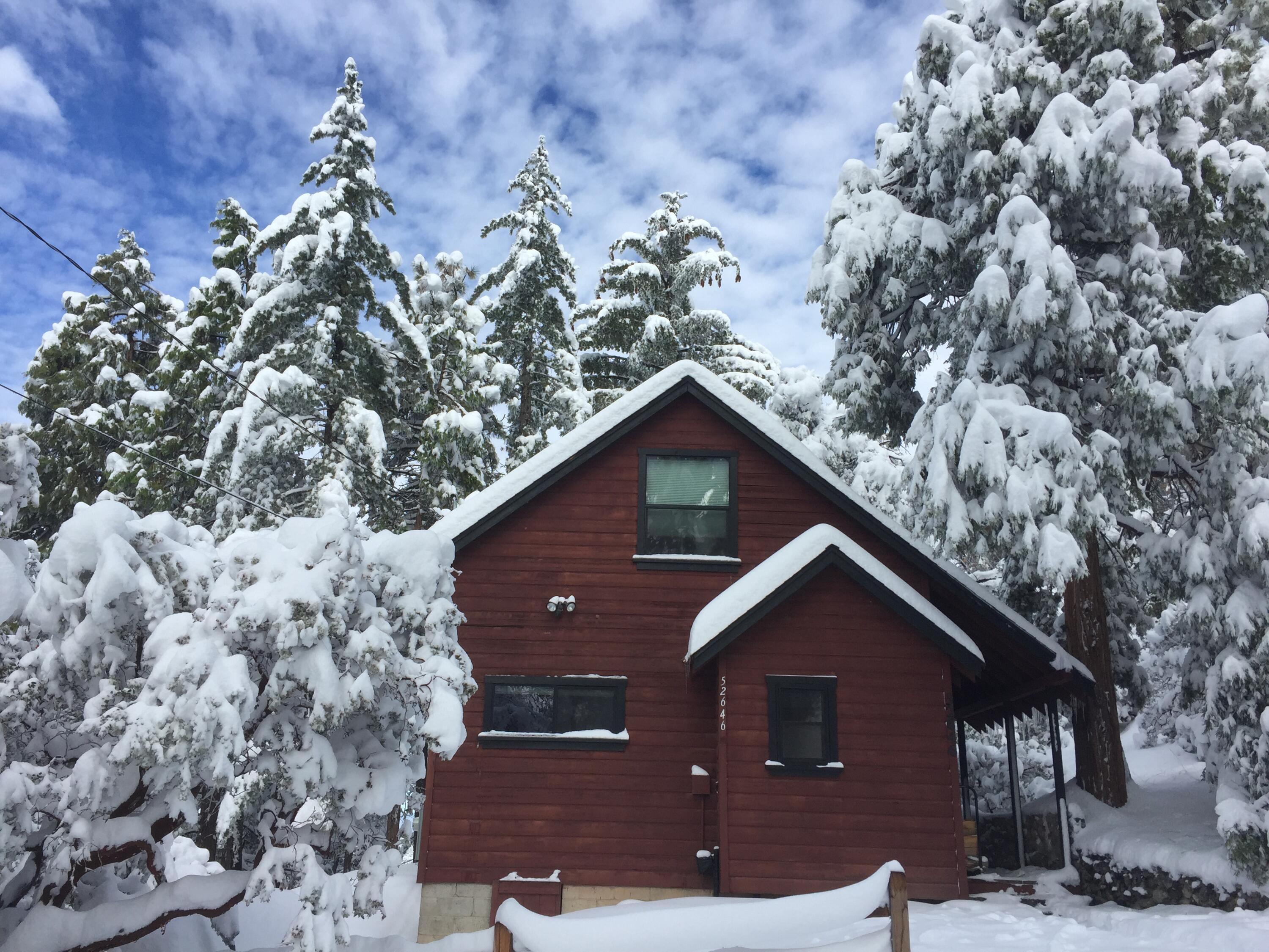 52646 Chickadee Lane Idyllwild, CA 92549 - Photo 71 of 73 a front view of a house with a yard