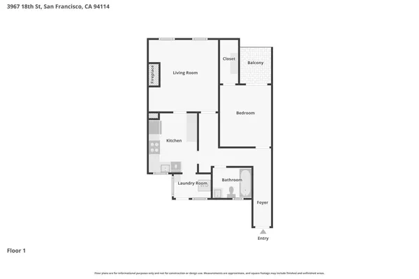 $990,000 | 3967 18th Street, Unit 4, San Francisco, CA 94114