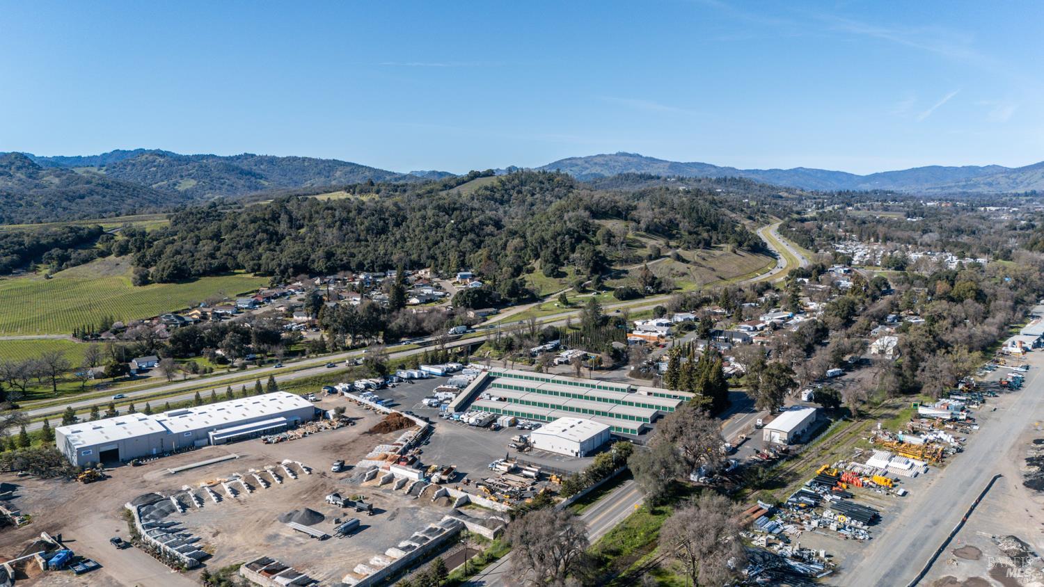 4300 North State Street Ukiah, CA 95482 - Photo 5 of 22 an aerial view of a city