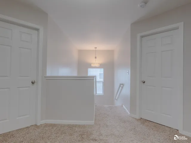 a view of empty room