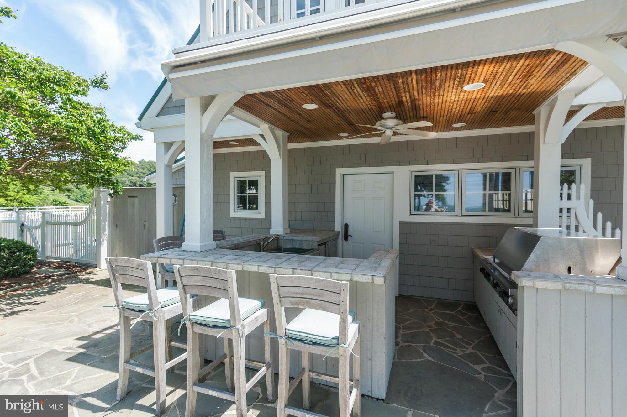 Outdoor Kitchen by Pool
