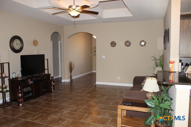 3009 Lenora Drive Victoria, TX 77901 - Photo 8 of 25 a living room with furniture and a flat screen tv