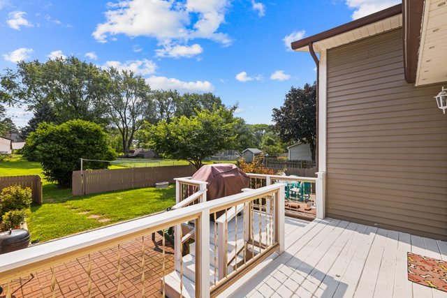 1S225 Valley Road Lombard, IL 60148 - Photo 33 of 46 a view of deck with furniture and garden