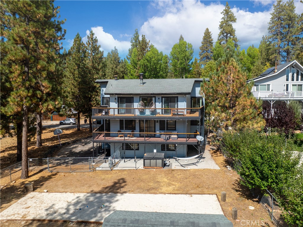 39651 Flicker Road Fawnskin, CA 92333 - Photo 50 of 58 a view of house with outdoor space and sitting area