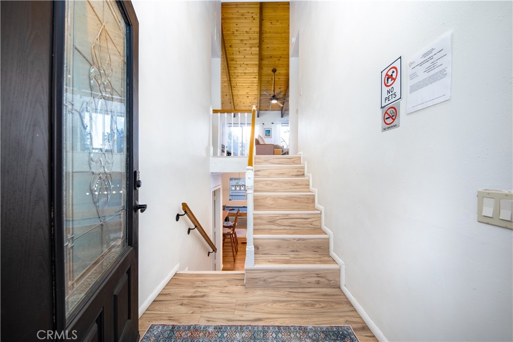 39651 Flicker Road Fawnskin, CA 92333 - Photo 7 of 58 a view of entryway