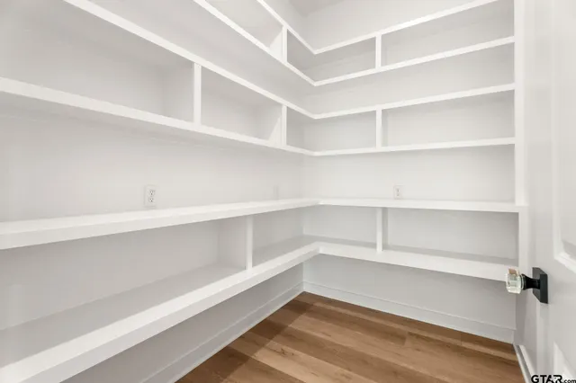 a view of a room with shelf