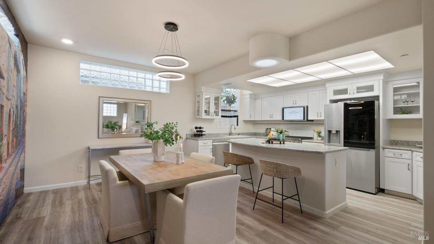 17867 Deer Hill Road Hidden Valley Lake, CA 95467 - Photo 5 of 53 a kitchen with a table and chairs in it