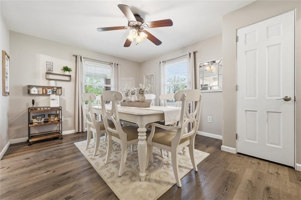 129 Meadowbrook Road Renfrew, PA 16053 - Photo 3 of 45 a view of a dining room with furniture window and wooden floor