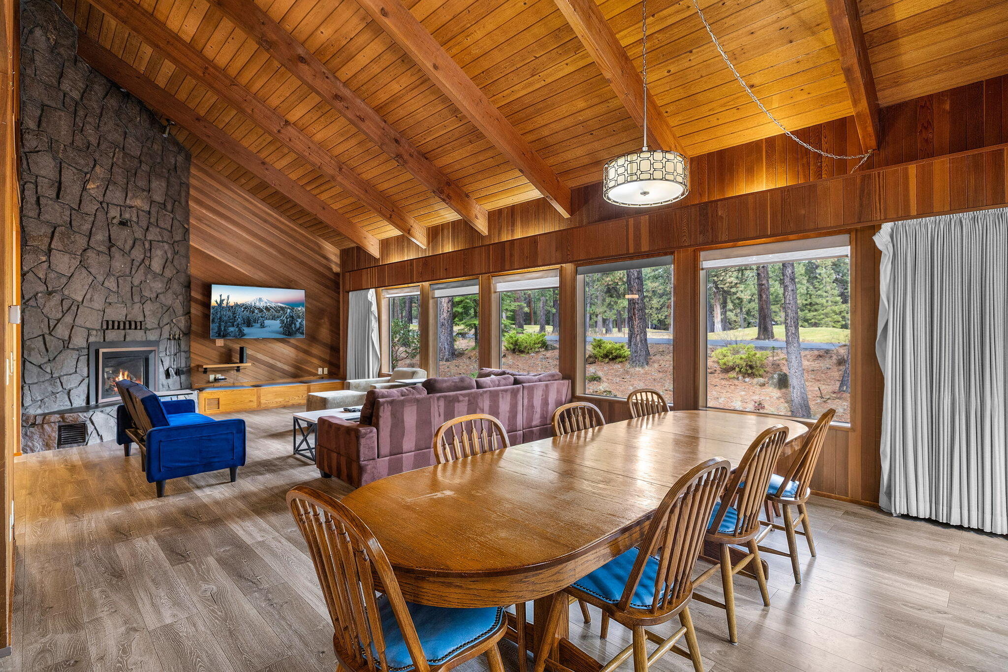 13168 Hawks Beard Black Butte Ranch, OR 97759 - Photo 6 of 47 a view of a dining room with furniture window and outside view