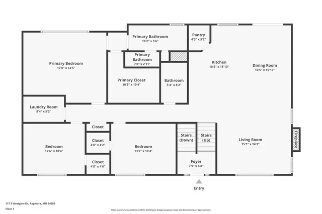 $390,000 | 117 South Westglen Drive, Raymore, MO 64083