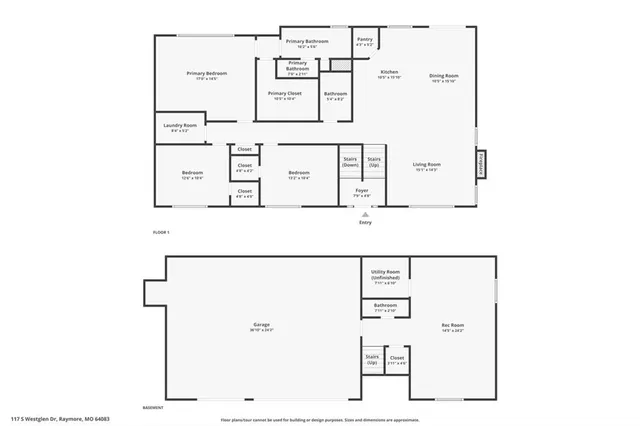 $390,000 | 117 South Westglen Drive, Raymore, MO 64083