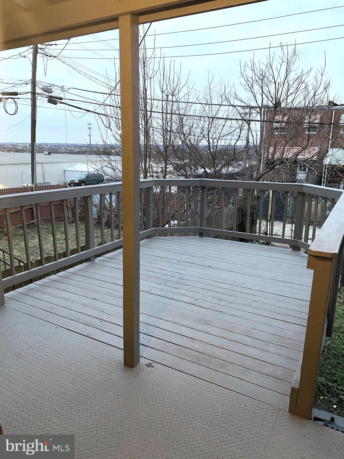7702 Wynbrook Road Baltimore, MD 21224 - Photo 12 of 30 Deck in Back Yard