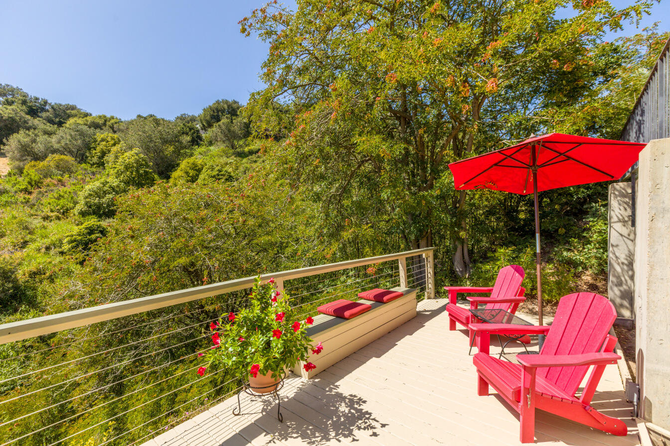 401 Loma Media Road Santa Barbara, CA 93103 - Photo 22 of 29 Tucked Away Deck