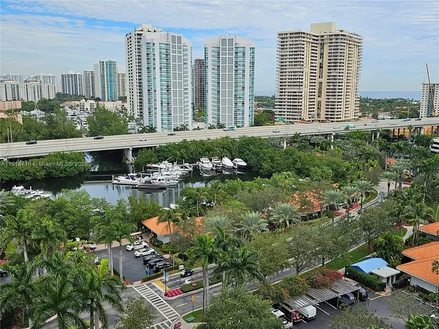 a view of city from balcony