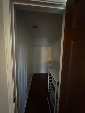 a view of a closet