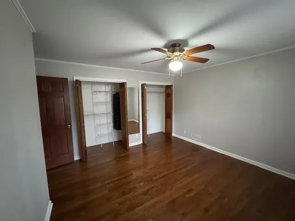 wooden floor in an empty room
