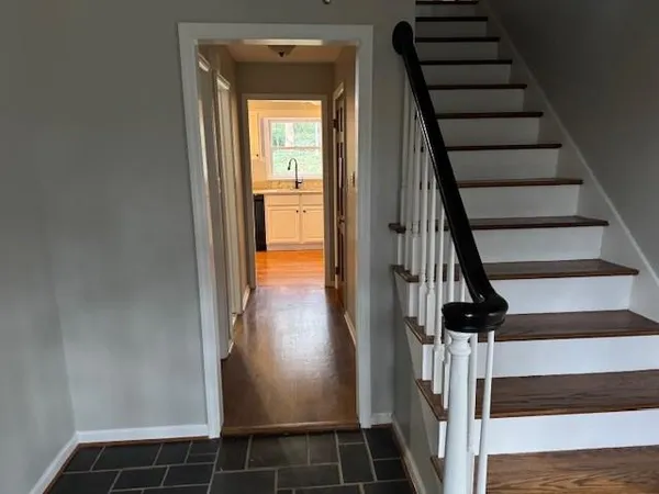 a view of an entryway