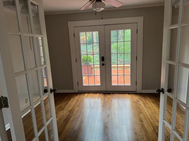 3324 Henderson Creek Road Atlanta, GA 30341 - Photo 10 of 29 a view of an empty room with a window and wooden floor
