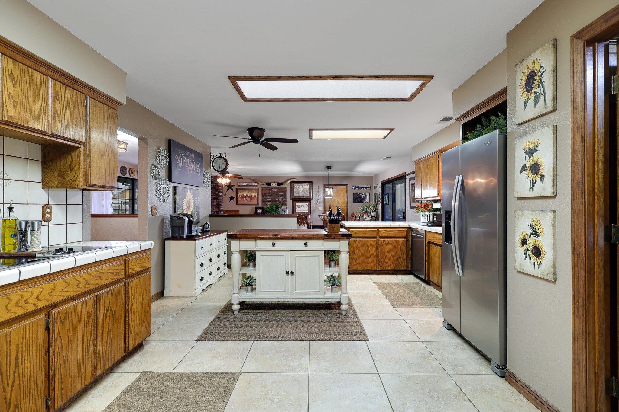 22405 Lone Tree Road Anderson, CA 96007 - Photo 21 of 49 Large open kitchen