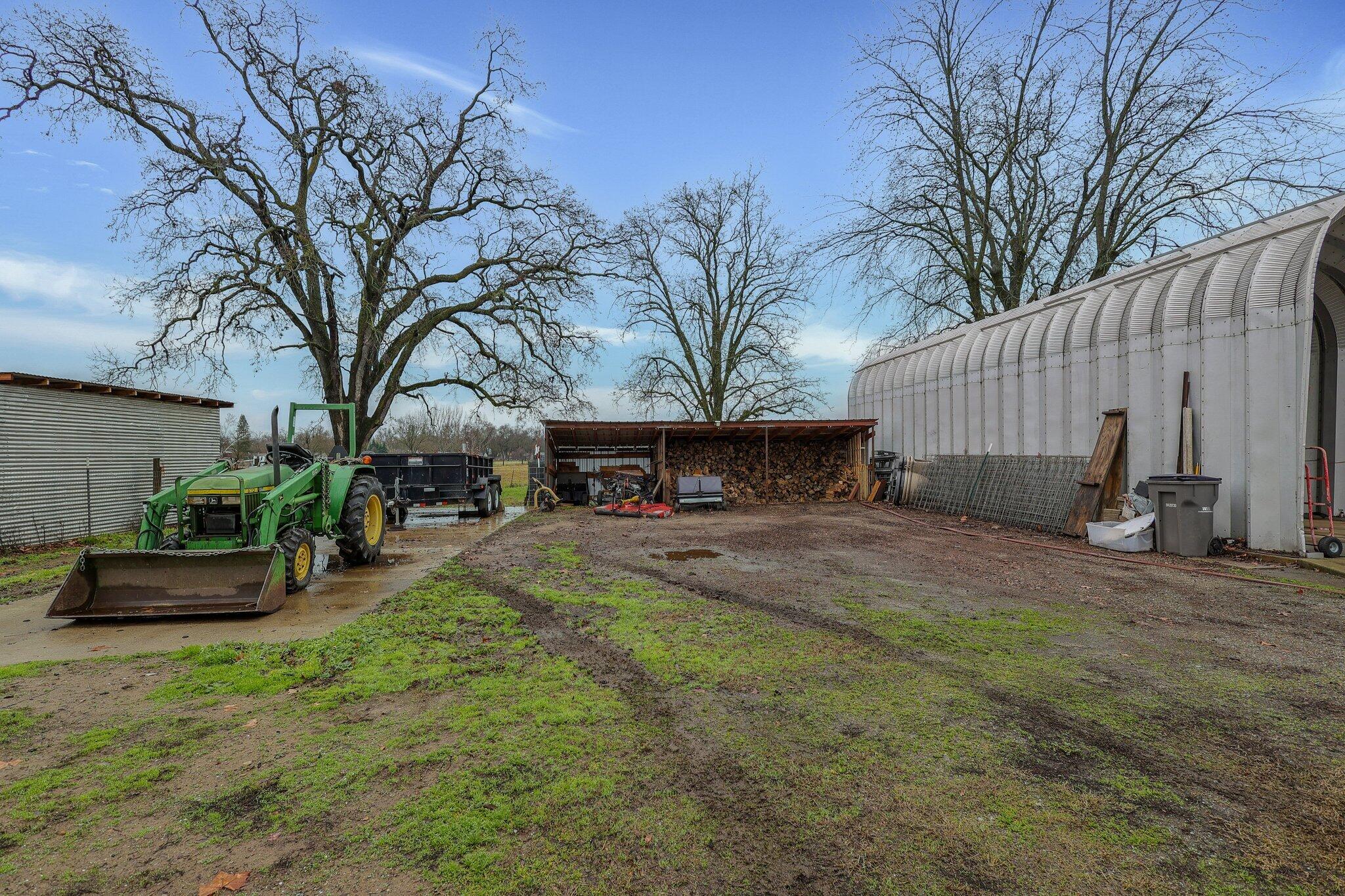 22405 Lone Tree Road Anderson, CA 96007 - Photo 44 of 49 woodshed with wood included