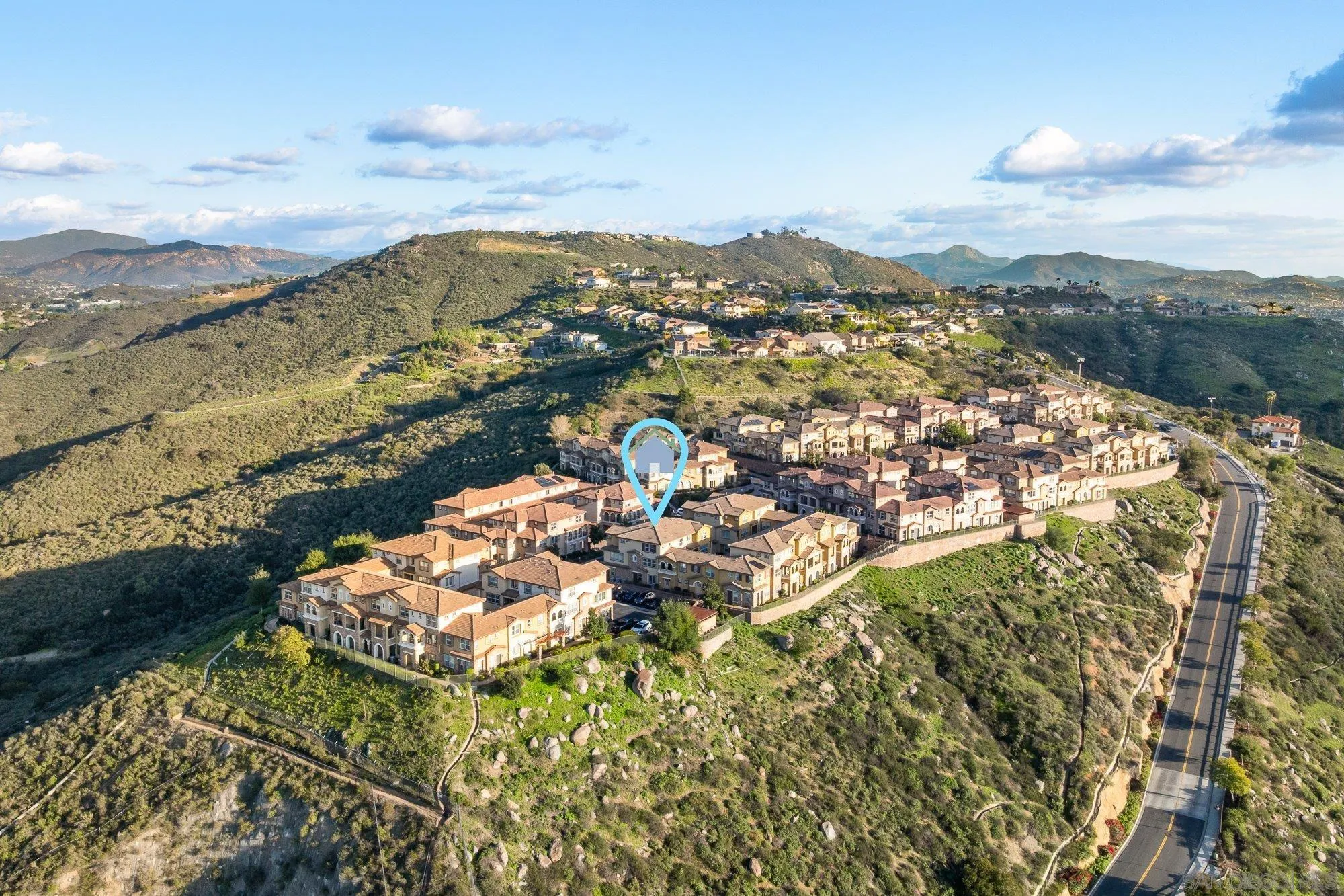 1402 Calabria Street Santee, CA 92071 - Photo 30 of 40 view of city and mountain