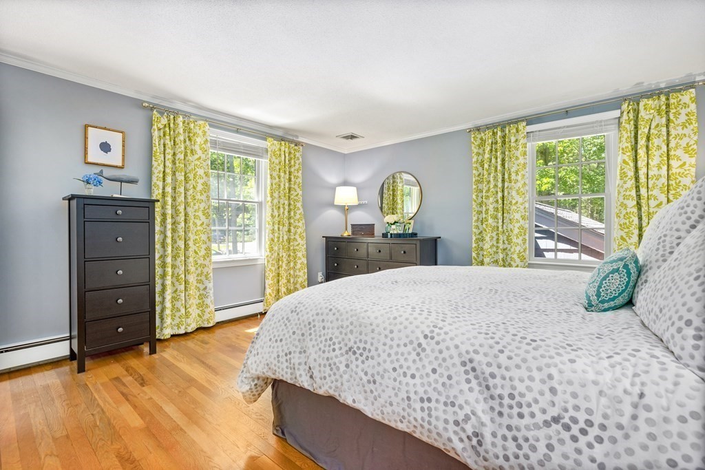 1 Harvest Lane Hingham, MA 02043 - Photo 25 of 42 a bedroom with a bed dresser and a large window