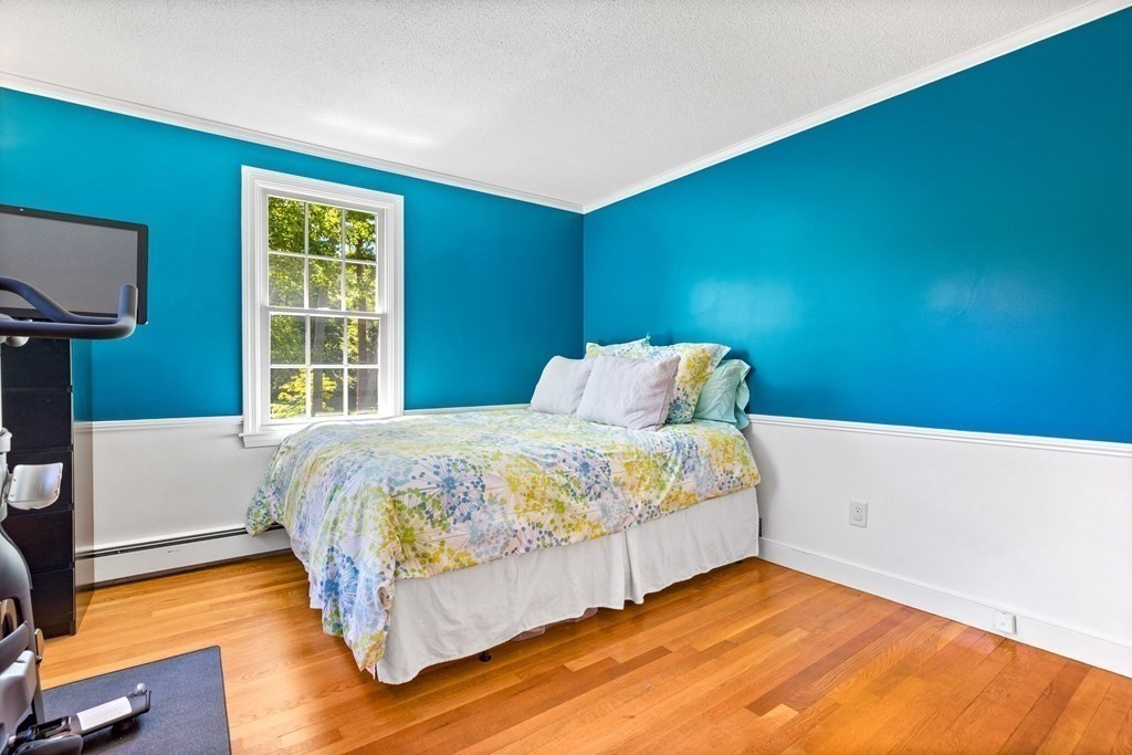 1 Harvest Lane Hingham, MA 02043 - Photo 27 of 42 a bedroom with a bed and wooden floor