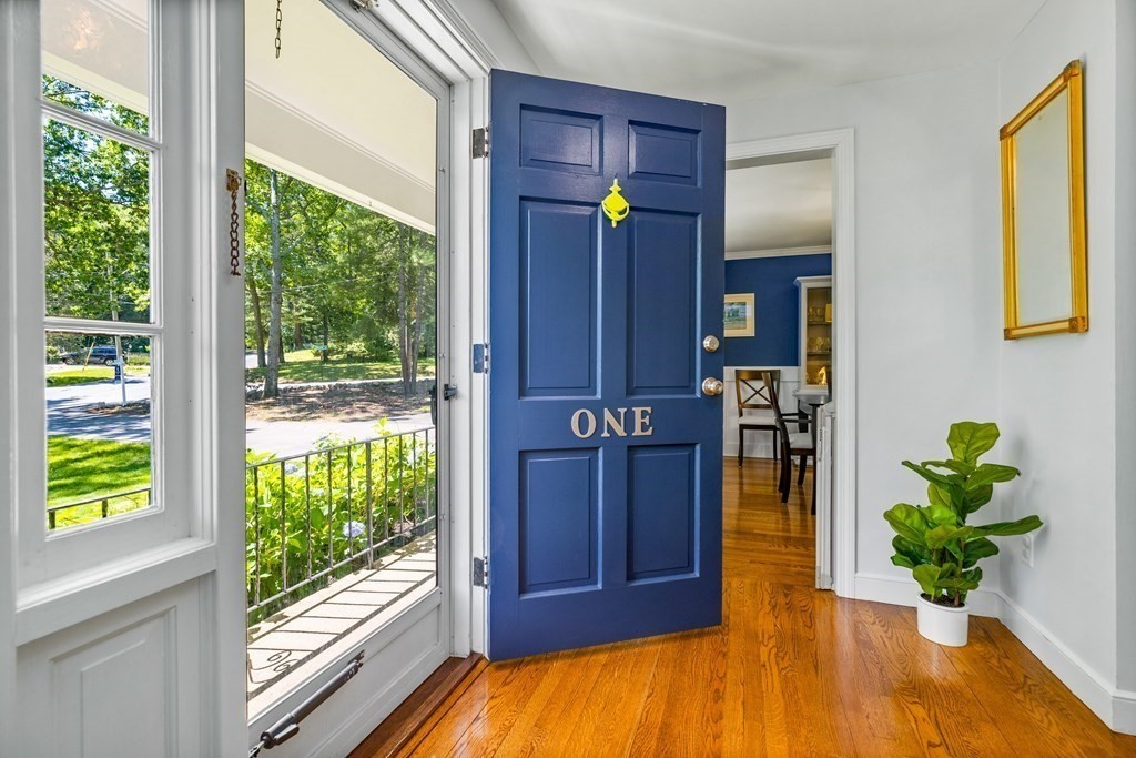 1 Harvest Lane Hingham, MA 02043 - Photo 3 of 42 a view of front door with yard
