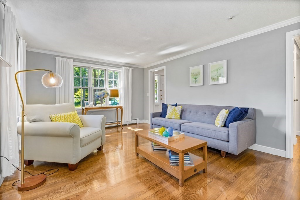 1 Harvest Lane Hingham, MA 02043 - Photo 5 of 42 a living room with furniture and a large window