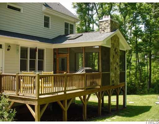 5313 Levering Mill Road Apex, NC 27539 - Photo 12 of 12 a view of a house with a porch