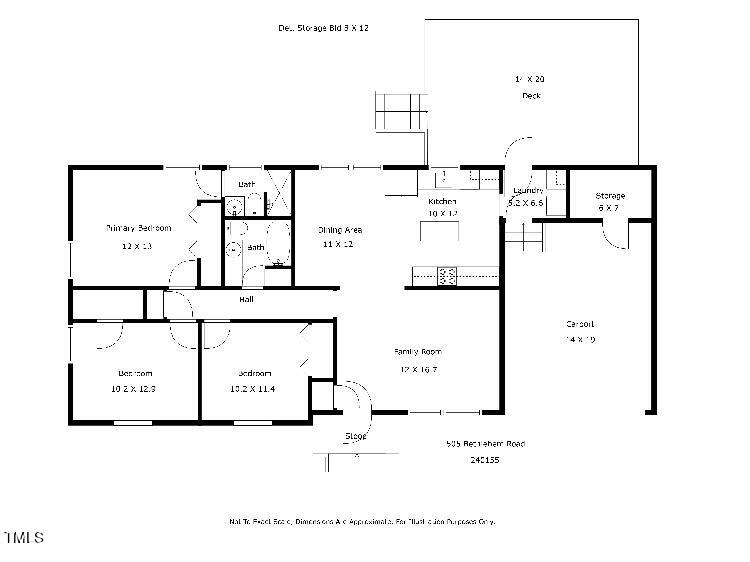 505 Bethlehem Road Knightdale, NC 27545 - Photo 32 of 32 505 bethlehem floorplan 2