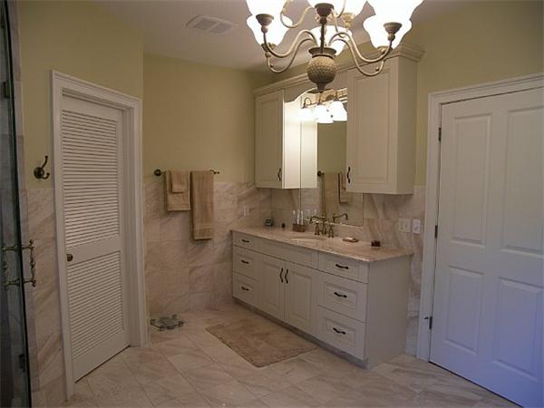 80 Laurel Road Bolton, MA 01740 - Photo 21 of 23 a bathroom with a double vanity sink mirror and
