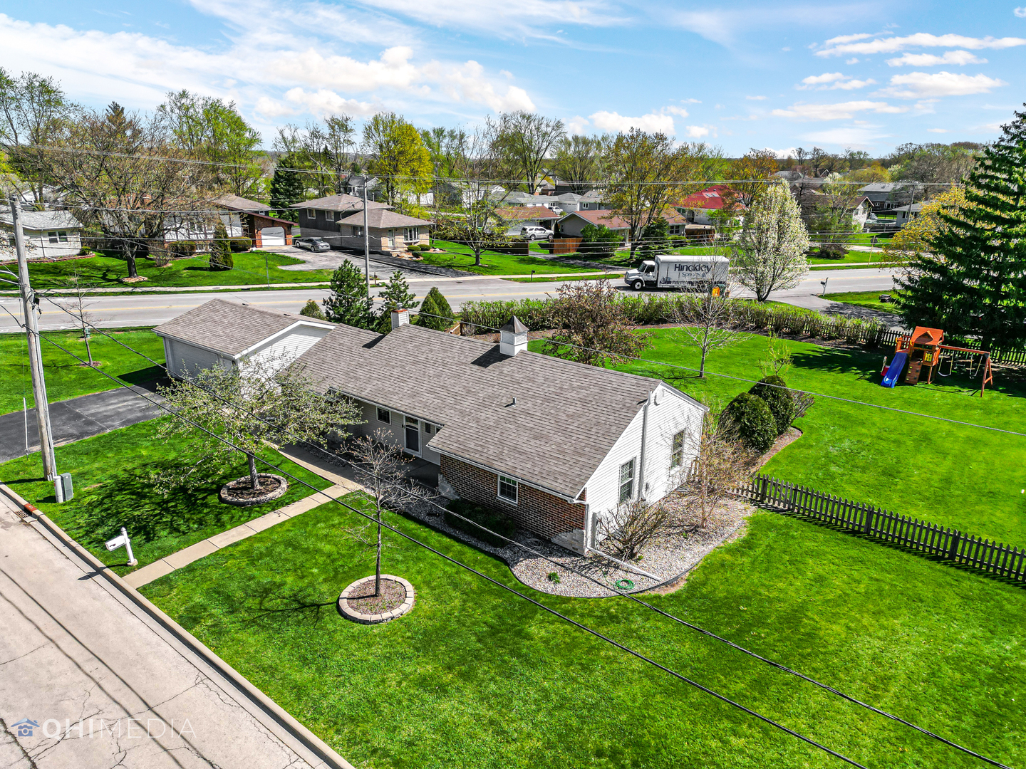 509 4th Street Lemont, IL 60439 - Photo 34 of 34 a view of a garden with an outdoor space