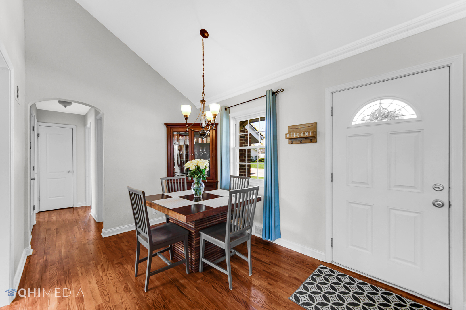 509 4th Street Lemont, IL 60439 - Photo 7 of 34 a view of a dining room with furniture window and wooden floor