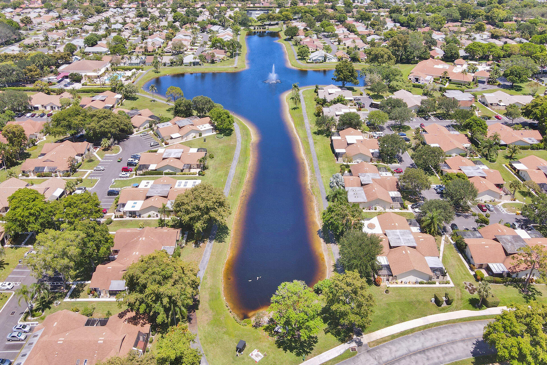 2500 Northwest 10th Street Delray Beach, FL 33445 - Photo 61 of 63 an aerial view of residential houses with outdoor space