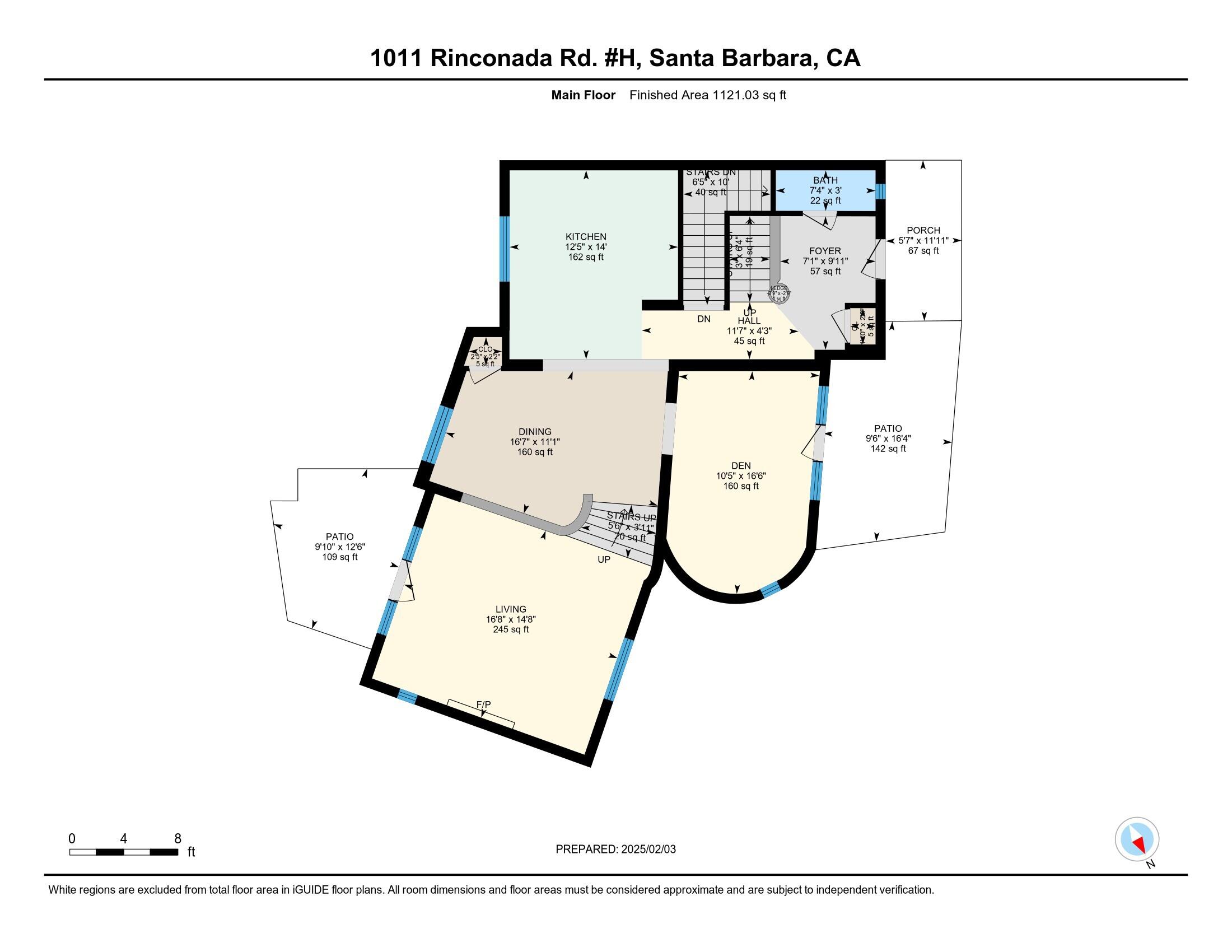 1011 Rinconada Road, Unit H Santa Barbara, CA 93101 - Photo 27 of 29 40-1011 Rinconada Rd. #H_floor_imperial_
