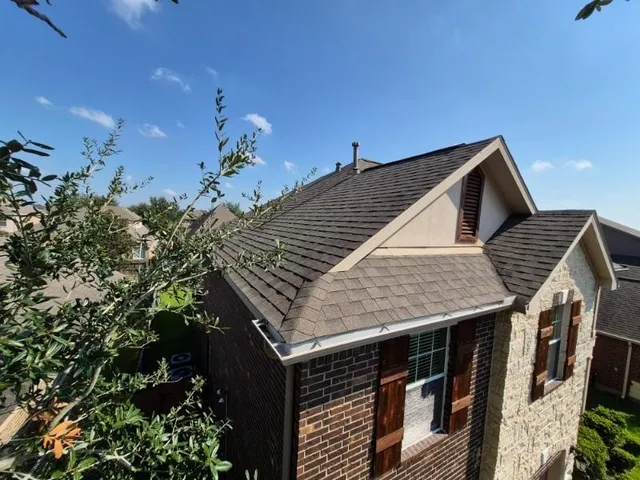 a front view of house