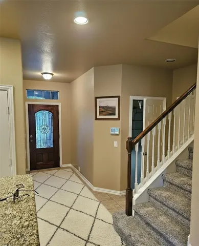 a view of an entryway