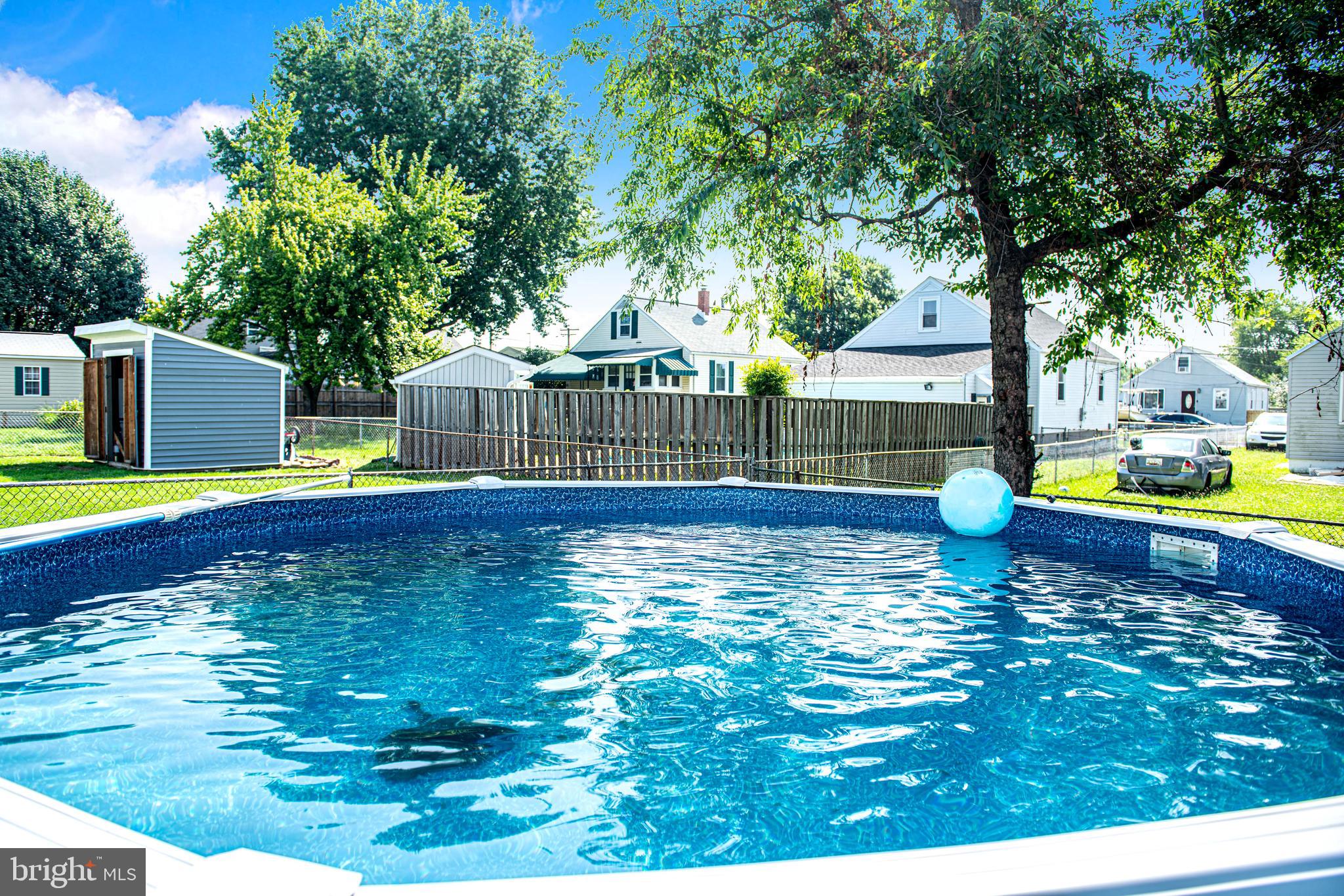 7616 Maple Road Dundalk, MD 21222 - Photo 27 of 35 Above ground pool.