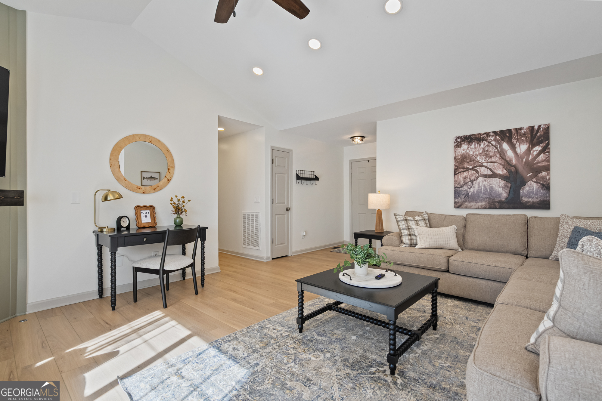 17 North Wesley Ridge Adairsville, GA 30103 - Photo 6 of 30 a living room with furniture a rug and a table