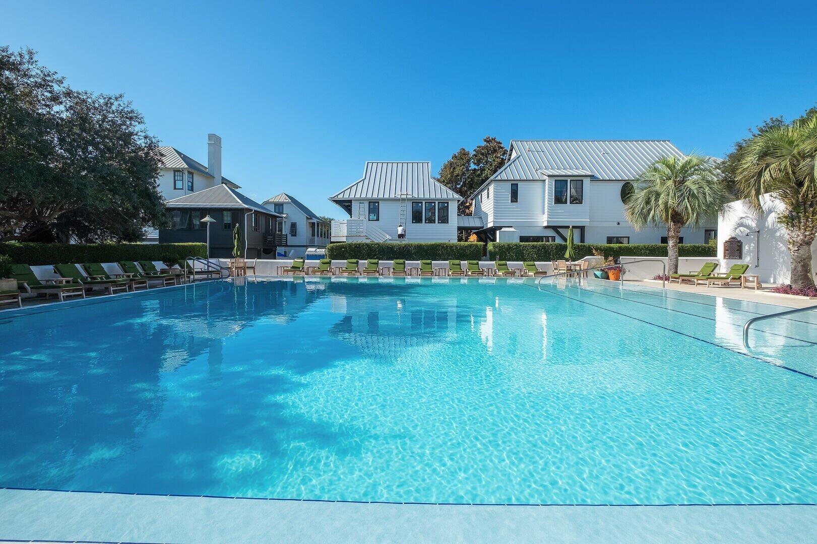 104 North Barrett Square, Unit 2A Inlet Beach, FL 32461 - Photo 39 of 44 a front view of house with yard and seating area