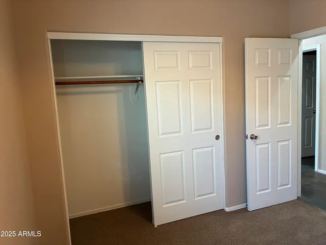 a view of front door